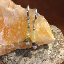 Gemstone & Bali Sterling Dragonfly Pendent